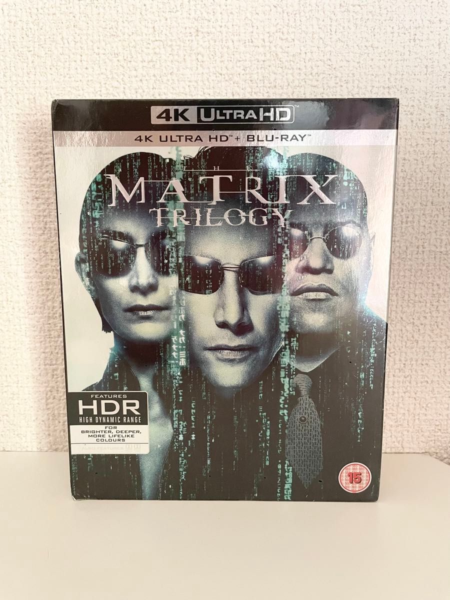 新品　マトリックス トリロジー 4K UHD + Blu-ray 　日本語有り