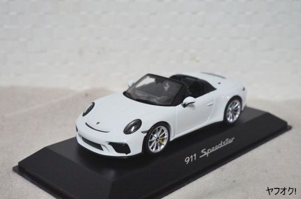 ポルシェ 911 スピードスター 1/43 ミニカー 白