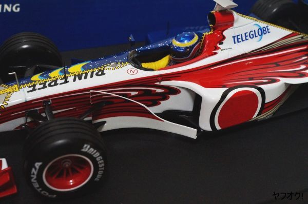 ミニチャンプス BAR 01 R.Zonta 1/18 ミニカー_画像3