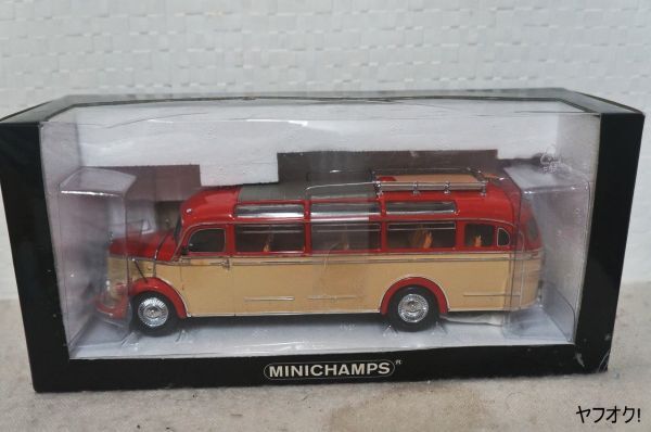 ミニチャンプス メルセデス ベンツ O3500 Bus 1955 1/43 ミニカー_画像7