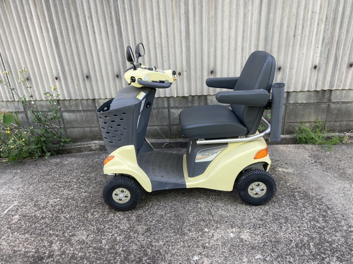 引取限定 ET4D7 SUZUKI セニアカー 電動車いす 電動車椅子 電動カート の画像3