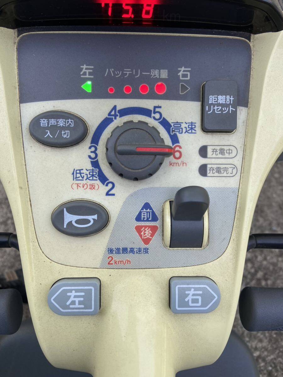 引取限定 ET4D7 SUZUKI セニアカー 電動車いす 電動車椅子 電動カート の画像9