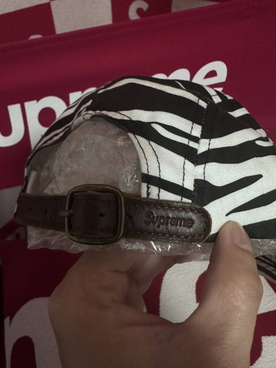 ☆超激レア☆Supreme Washed Chino Twill Camp Cap Zebra 2シュプリーム ウォッシュド チノ ツイル キャンプ キャップ ゼブラ_画像7