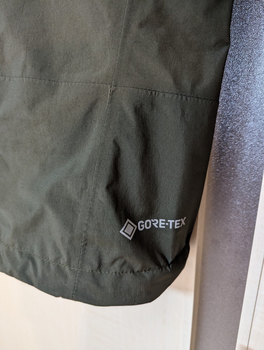 美品 Rab（ラブ） Meridian Jacket JPNM ARMY Gore-Tex Paclite Plus GORE-TEX マウンテンパーカーの画像5