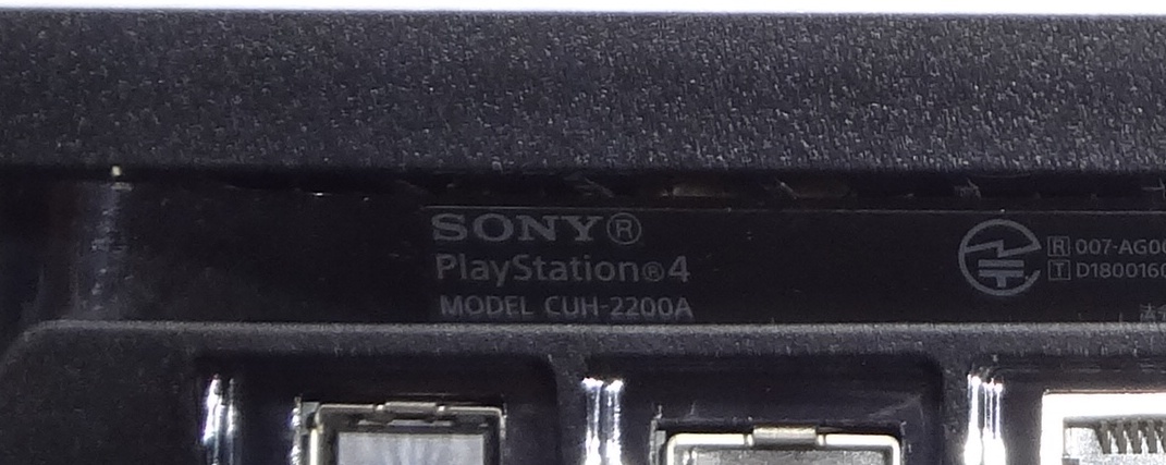 SONY PS4 500GB CHU-2200A 本体のみ PlayStation4の画像4