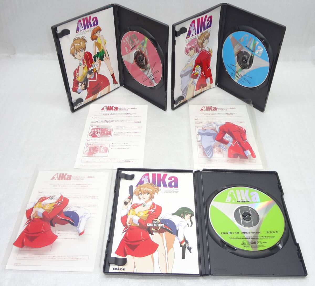 セル版 AIKa アイカ DVDコレクション 全3巻セット_画像2