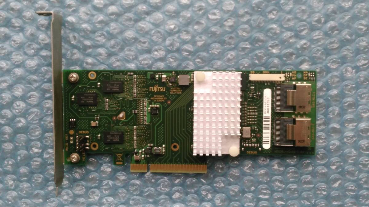 FUJITSU SAS アレイコントローラカード(D2616-A22)の画像1