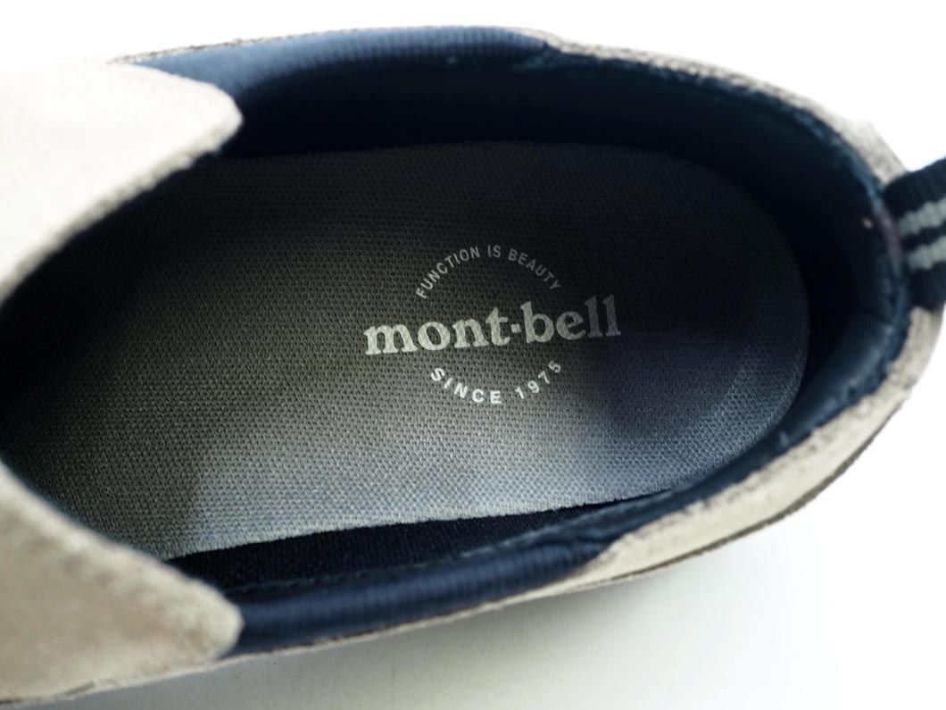 mont-bell モンベル 1129674 ハイランドモック シューズ size25/ベージュ ■■ ☆ edc6 メンズの画像6