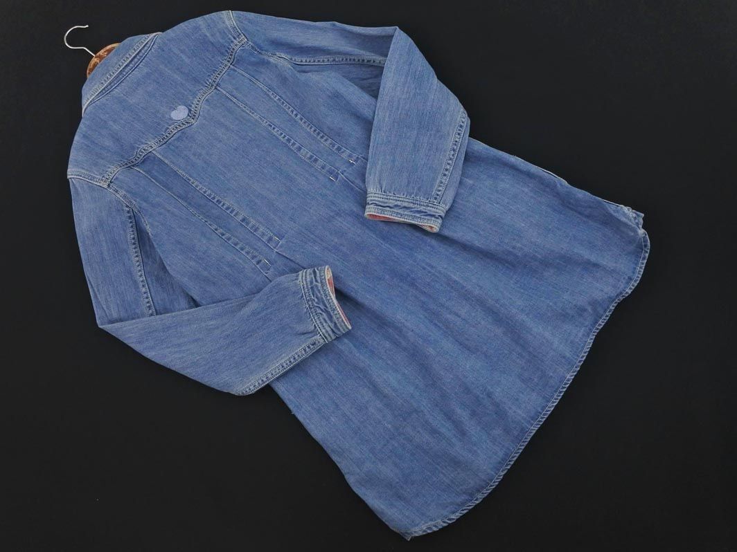 MILKFED Milkfed Denim shirt One-piece sizeS/ light blue #* * eda1 lady's 