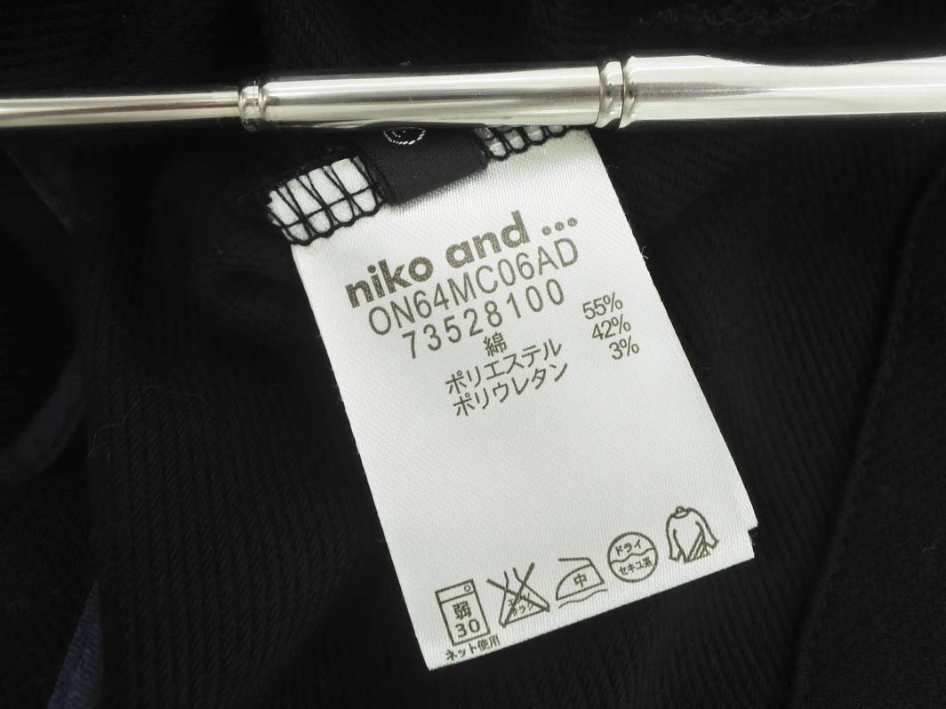 niko and ニコ アンド テーラード ジャケット sizeM/黒 ■◇ ☆ eda8 メンズ_画像5