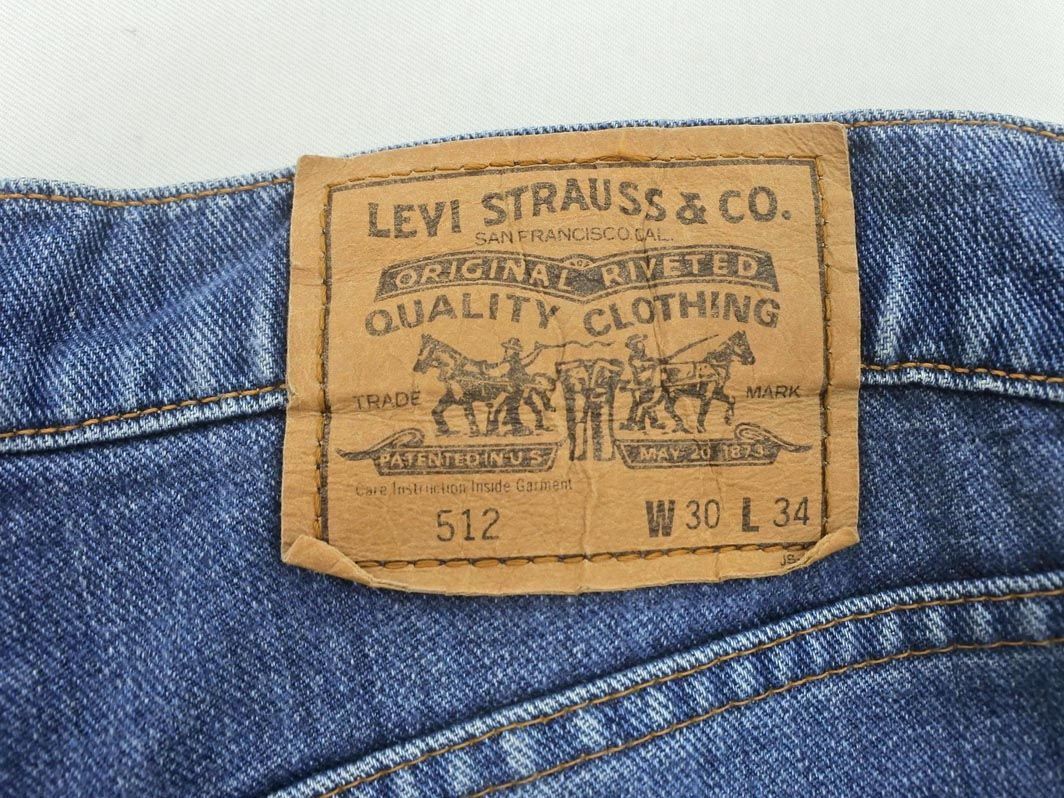 LEVI’S リーバイス デニムパンツ size30/青 ■■ ☆ eda9 レディースの画像6