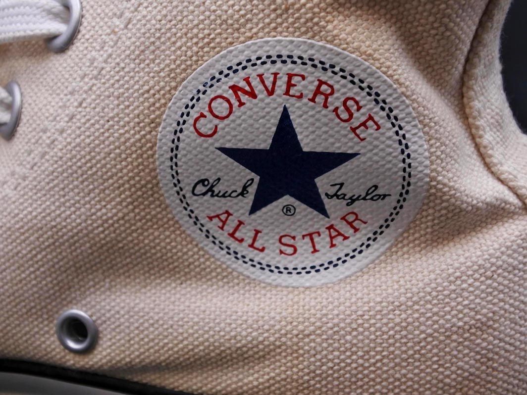 CONVERSE コンバース オールスター 100 倉敷帆布 ハイカット スニーカー size24ｃｍ/アイボリー ■■ ☆ edb0 レディース_画像6