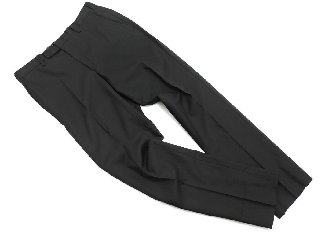 ブラックレーベル クレストブリッジ ストライプ セットアップ ジャケット パンツ スーツ size36/黒 ■■◎ ☆ edb0 メンズの画像6