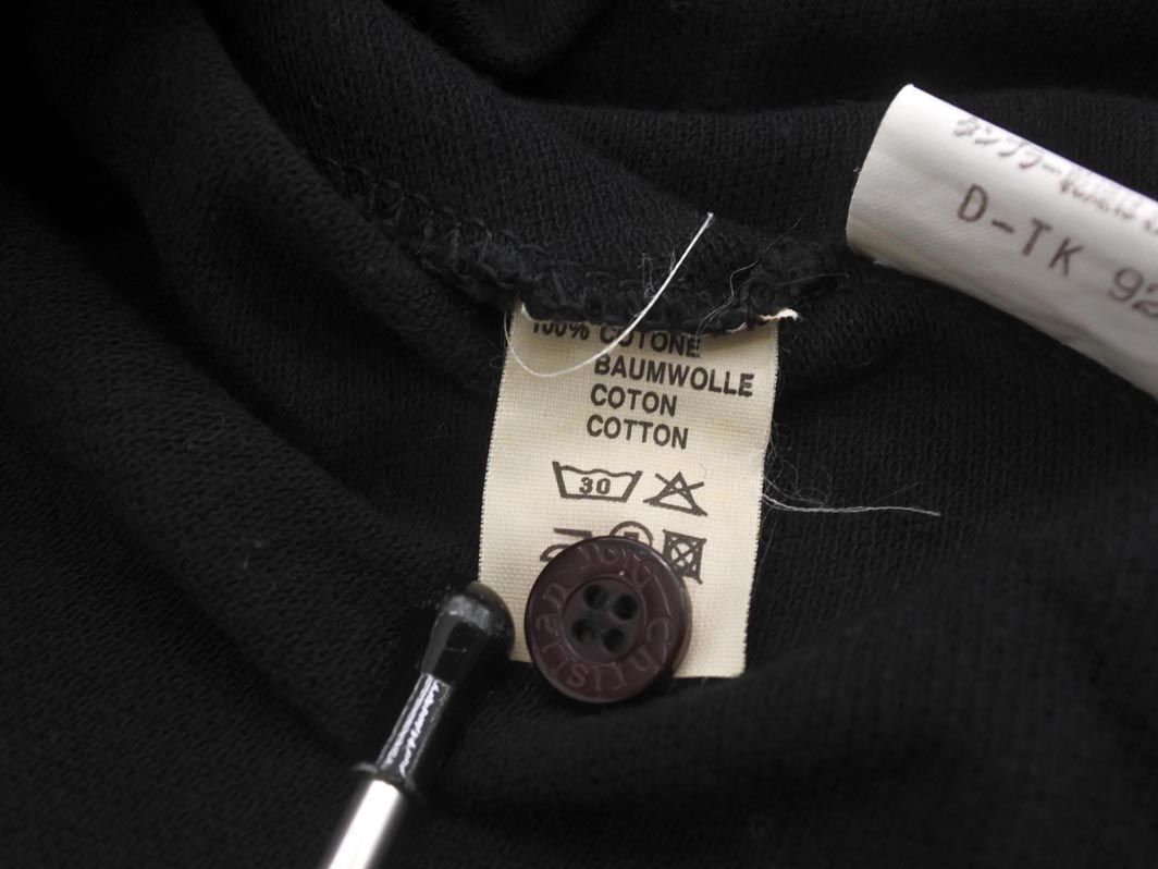 Christian Dior クリスチャンディオール 刺繍 ポロシャツ size50/黒 ■■ ☆ edb0 メンズ_画像8
