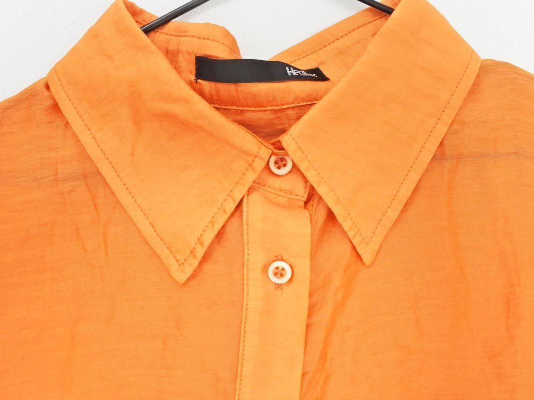  кошка pohs OK новый товар Heather Heather разрез sia- рубашка sizeF/ orange #* * edb2 женский 