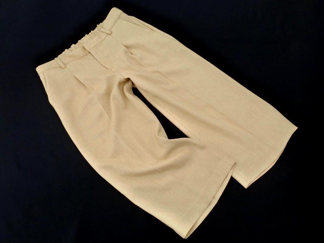 JUNKO SHIMADA Junko Shimada PART2 wide pants sizeLL/ beige #* * edb5 lady's 