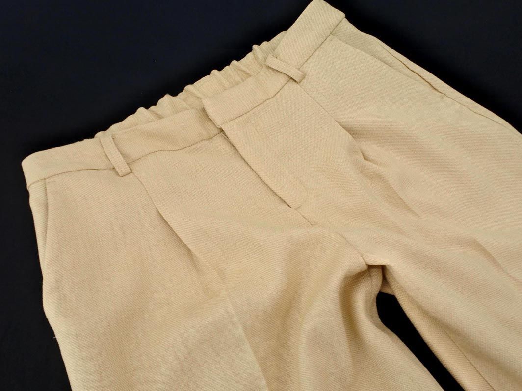 JUNKO SHIMADA Junko Shimada PART2 wide pants sizeLL/ beige #* * edb5 lady's 