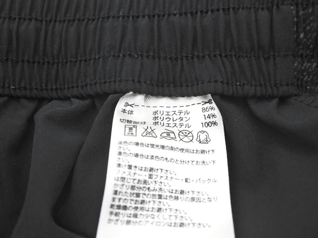 ネコポスOK adidas アディダス トレーニングウェア ショート パンツ sizeM/黒 ■■ ☆ edb6 レディース_画像7
