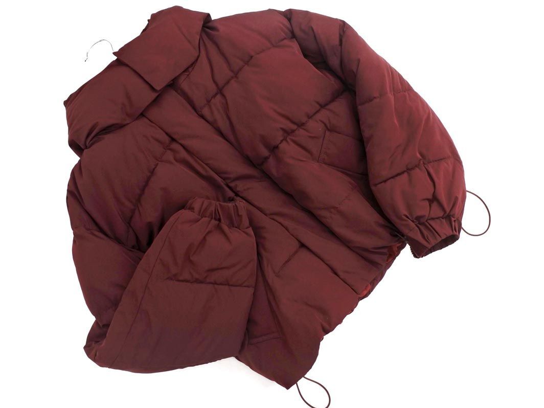 MURUAm Roo a cotton inside jacket sizeF/ bordeaux *# * edc4 lady's 