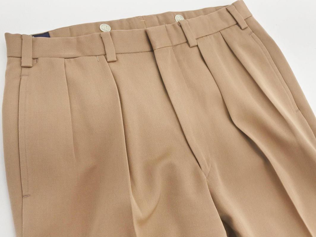 POLO RALPH LAUREN Polo Ralph Lauren wide pants size80/ beige ## * edc6 lady's 
