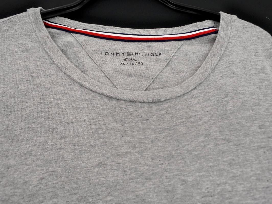 TOMMY HILFIGER トミーヒルフィガー Tシャツ sizeXL/グレー ■◆ ☆ edd0 メンズ_画像2