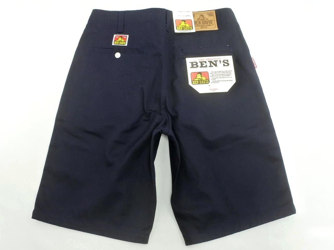 新品 BEN DAVIS ベンデイビス BSC-0010 ハーフ パンツ size32/紺 ■◆ ☆ edd0 メンズ_画像6