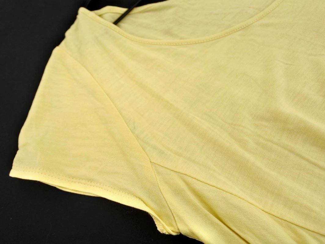 INDIVI Indivi design cut and sewn size38/ yellow #* * edd0 lady's 