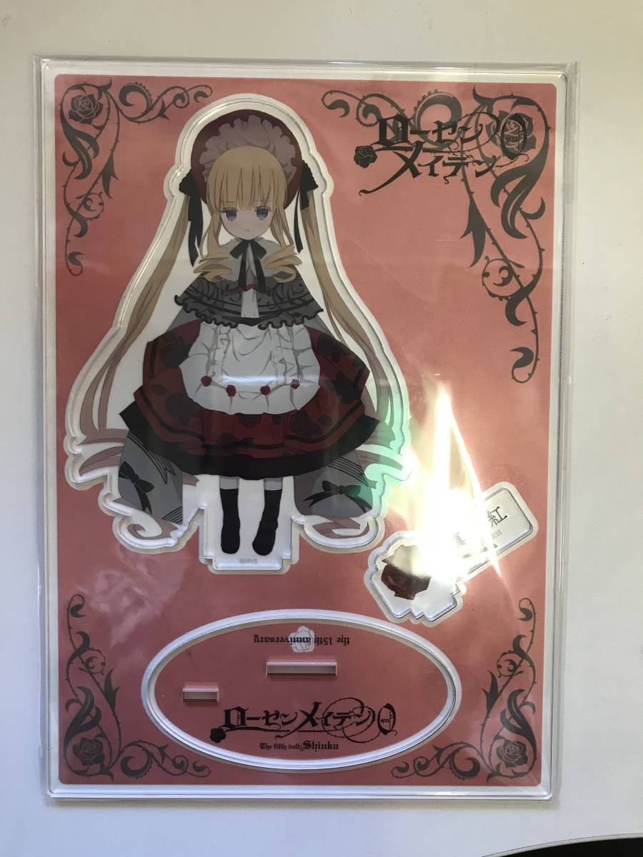 Rozen Maiden 0 Acrylic stand sealed Rozen Maiden 0 выставка просмотр . память [ акрил подставка пунцовый ] нераспечатанный 