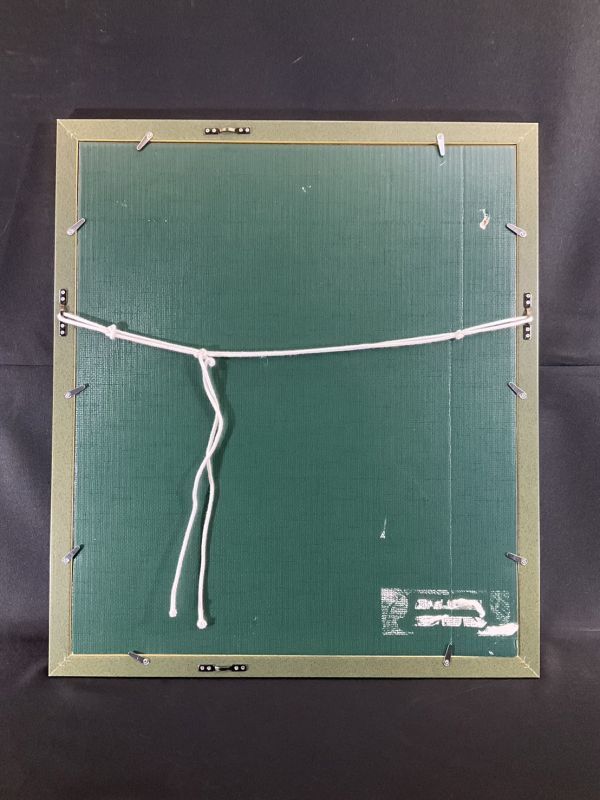 模写■版画■Masuya■抽象画■1969年■希少■額付絵画 2ｃの画像9