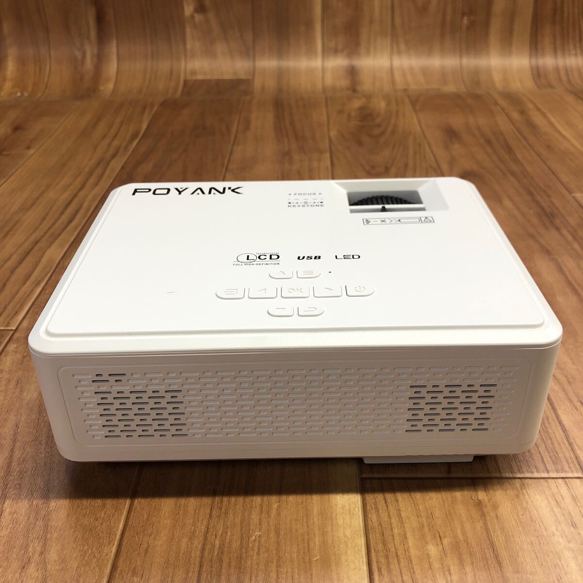 CKT-240404-21 POYANK ポヤンク プロジェクター TP-03 WiFiモデル 取扱説明書付き 通電確認済みの画像2