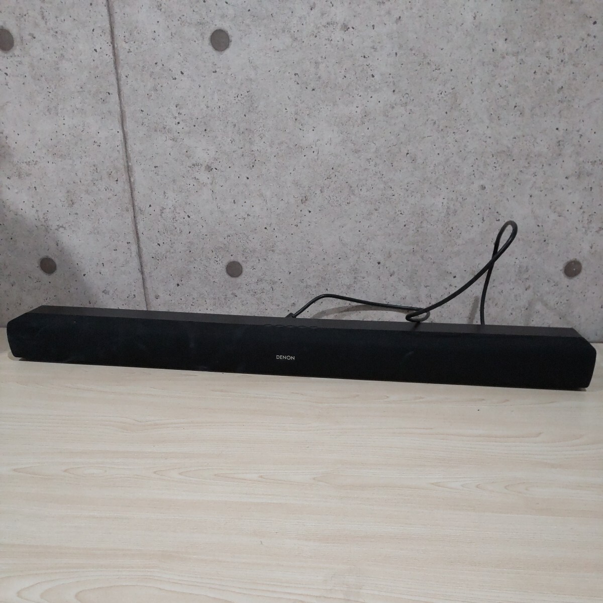 SNR240412 DENON SOUND BAR DHT-S216 2022年製 デノン サウンドバー オーディオ機器 スピーカー Bluetooth 通電確認済みの画像1