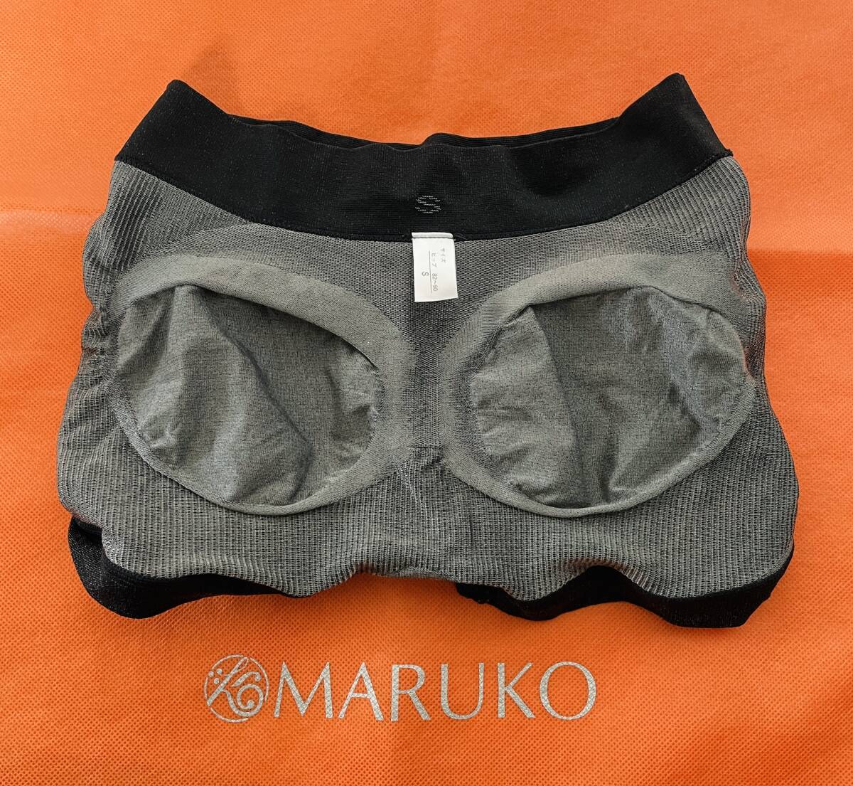 マルコ MARUKO ショーツ ソフトガードル Sサイズ 黒 補正下着 ホームクリーニング済みの画像4