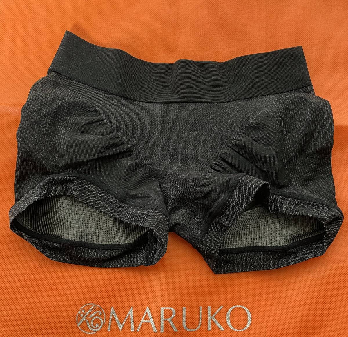マルコ MARUKO ショーツ ソフトガードル Sサイズ 黒 補正下着 ホームクリーニング済みの画像1