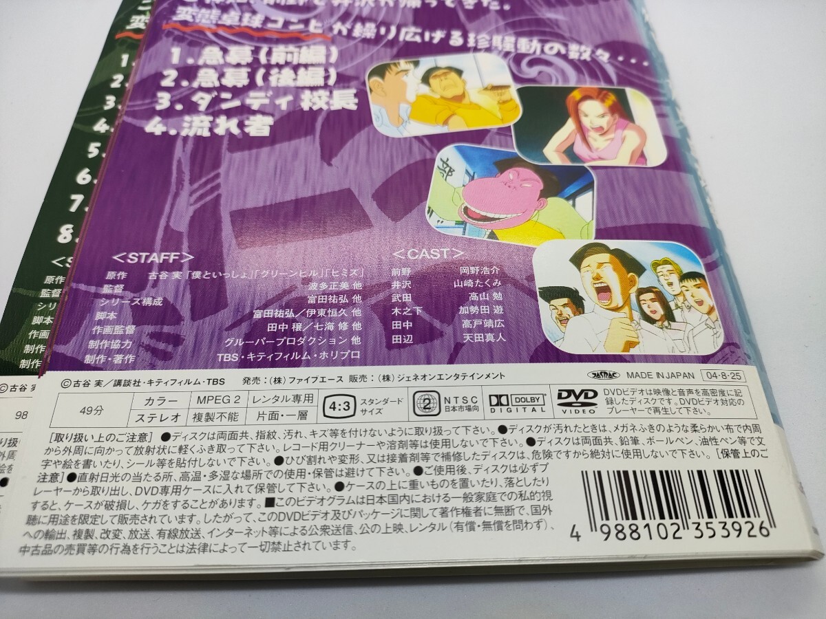 行け! 稲中卓球部 アニメ 全7巻 レンタル用DVDの画像3