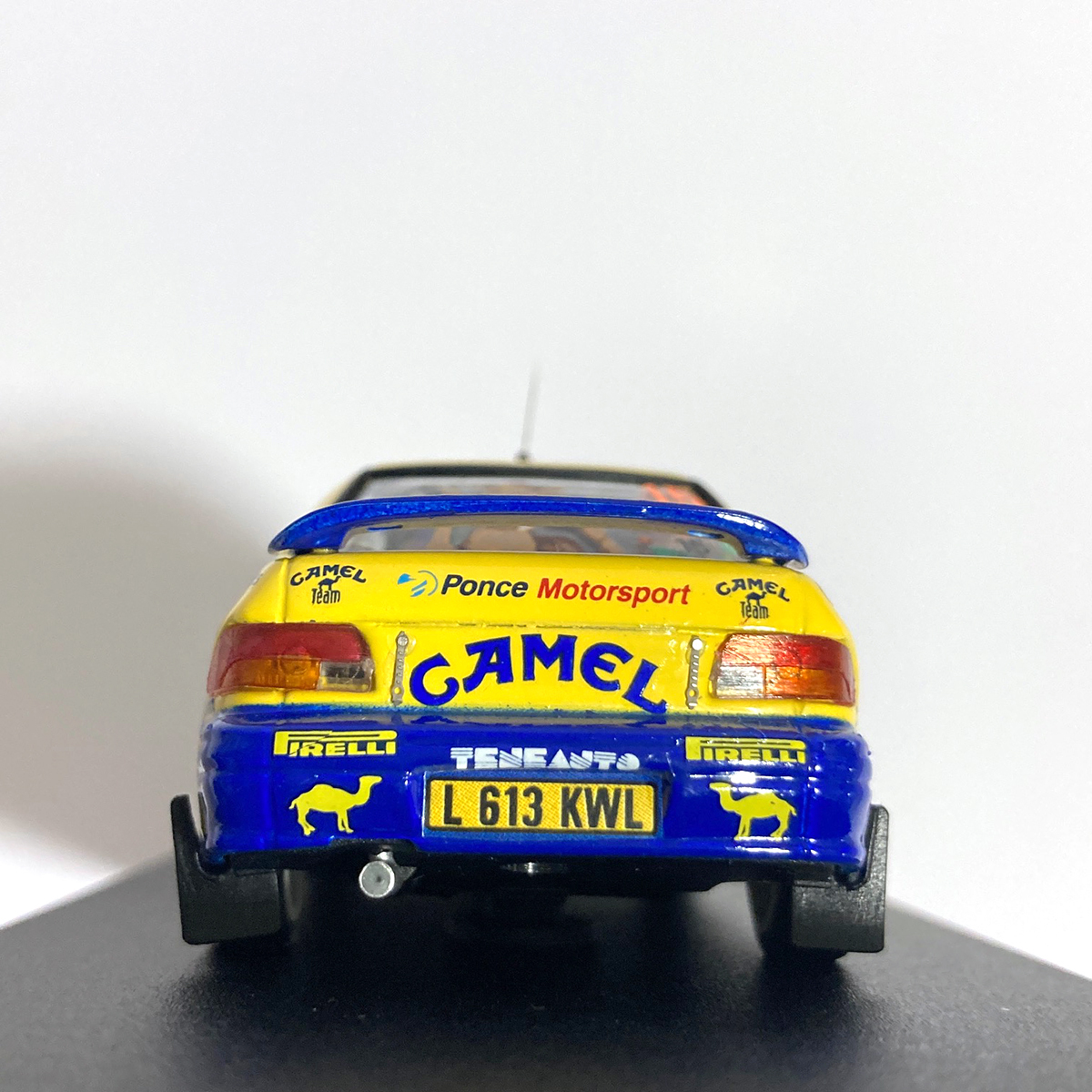 ジャンク品[JK915] PITES 1/43 Subaru Impreza 555 スバル インプレッサ Toni Ponce/Sebastian Garcia Rally El Corte Ingles 1997 PM-R007の画像5