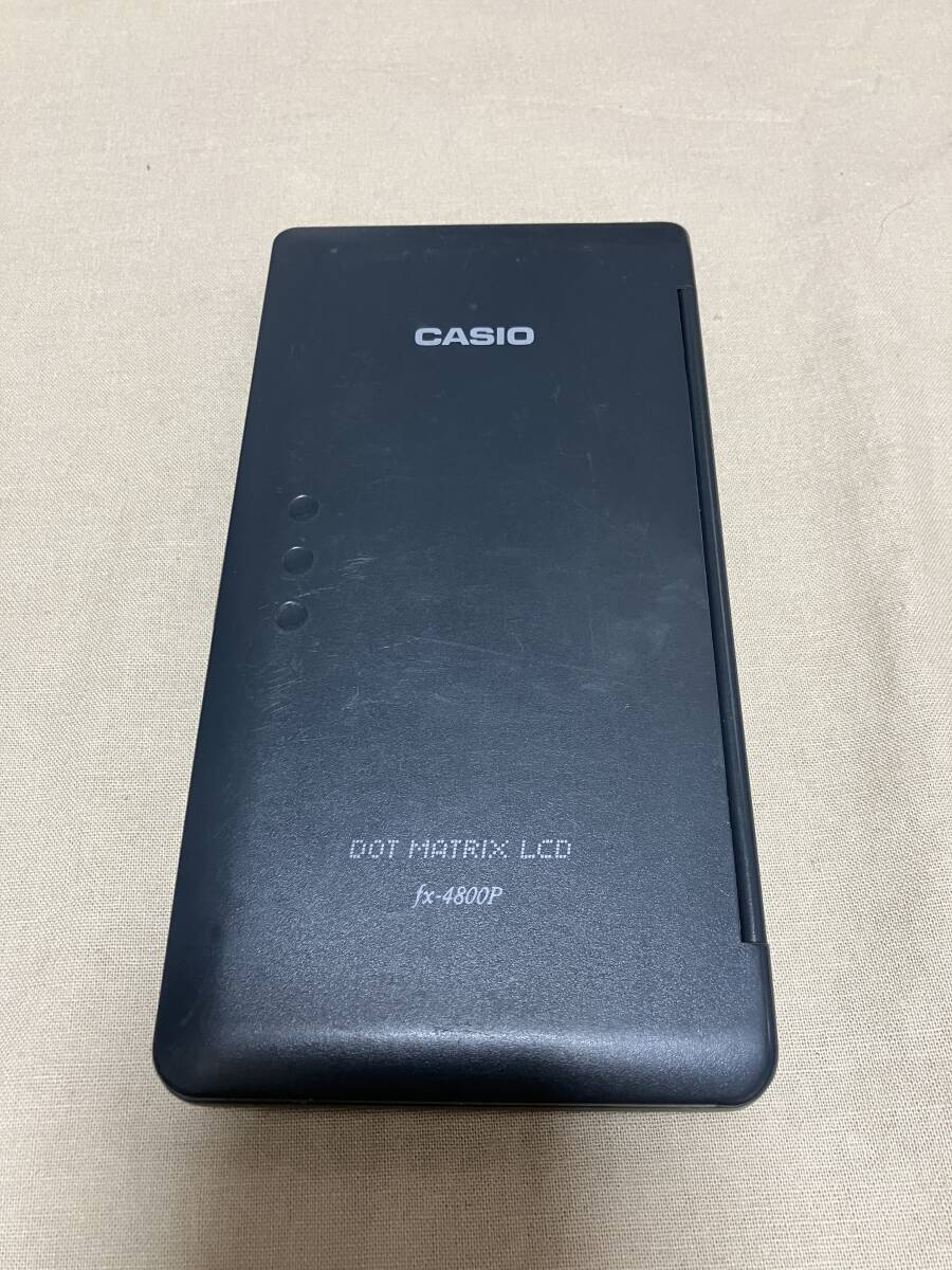 (中古)CASIO fx-4800P 関数電卓 カシオの画像3