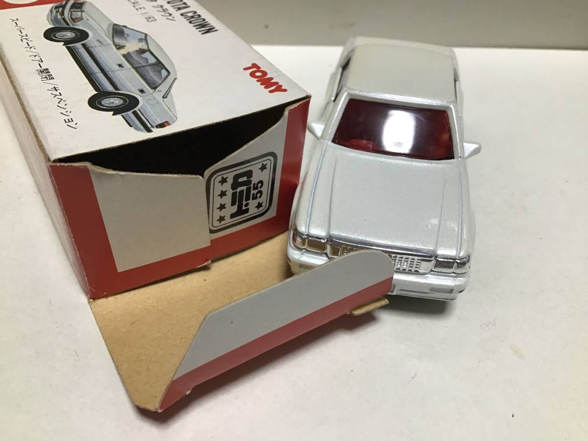 トミカ 赤箱 55 トヨタ クラウン 日本製 の画像10