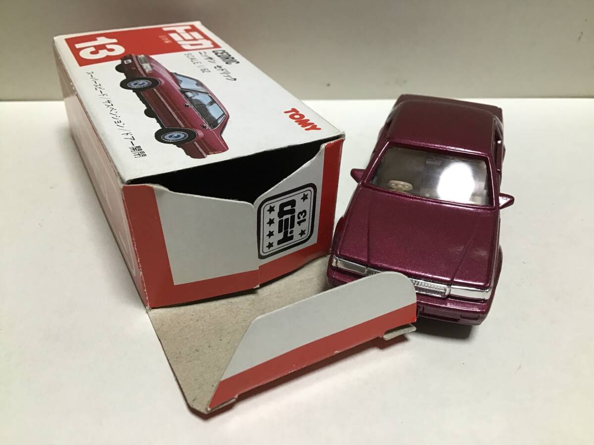 トミカ 赤箱 13 日産 セドリック 日本製の画像10