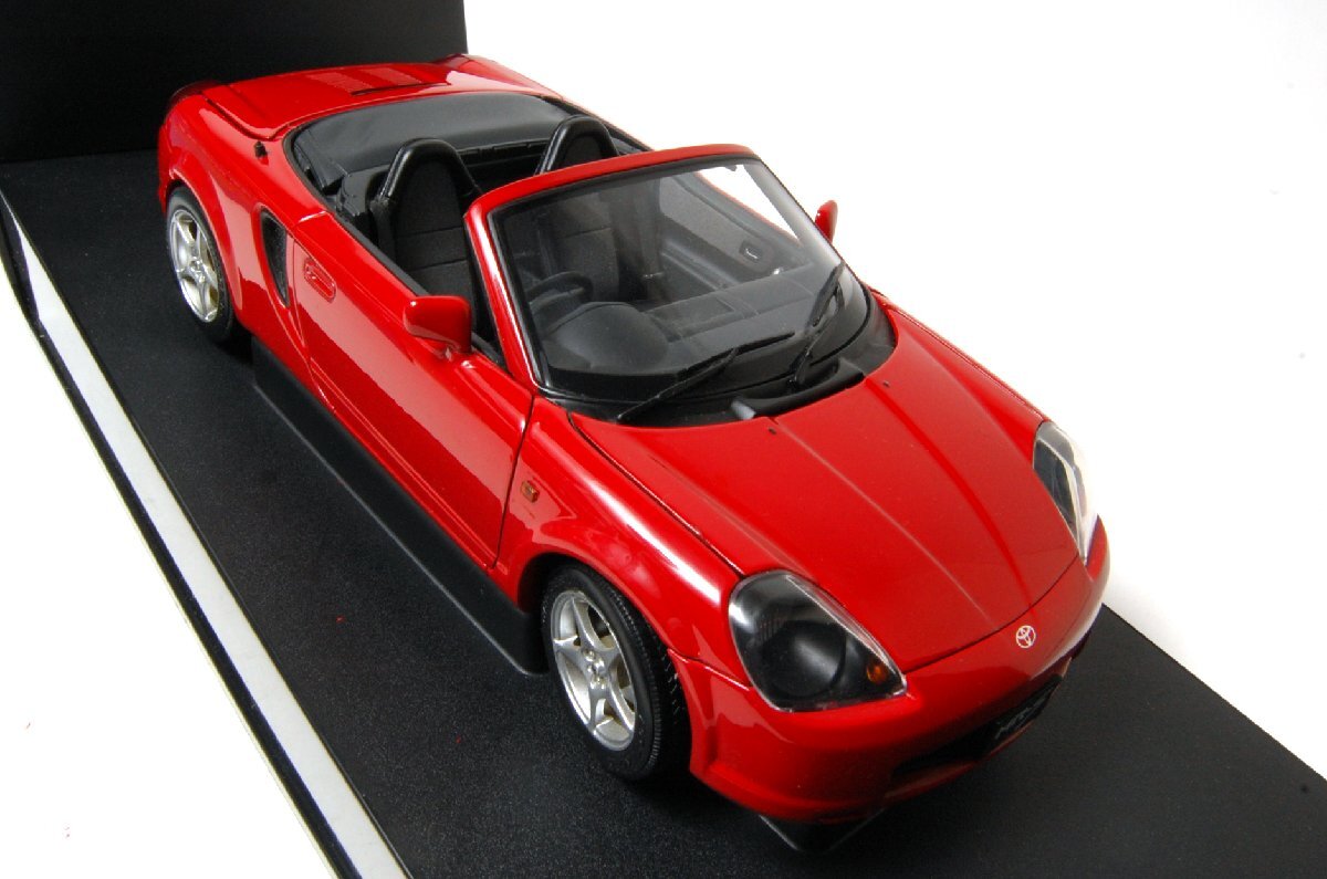 ☆AUTOart （オートアート）1/18 TOYOTA トヨタ MR-SPYDER 2000 レッド_画像3