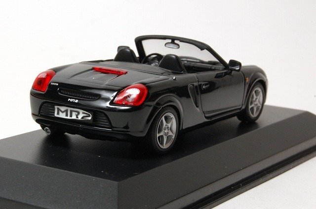 ☆MINICHAMPS（ミニチャンプス）1/43 TOYOTA トヨタ MR2 CABRIOLET 2000 ブラック_画像2