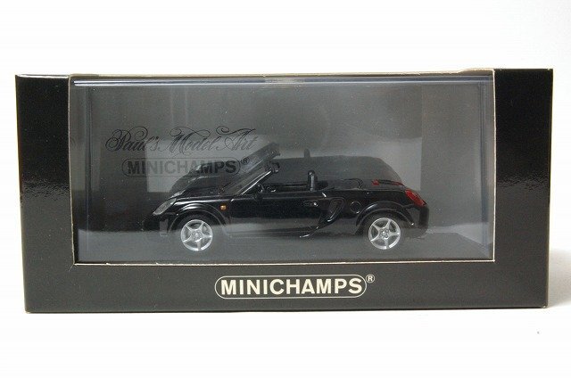 ☆MINICHAMPS（ミニチャンプス）1/43 TOYOTA トヨタ MR2 CABRIOLET 2000 ブラック_画像9