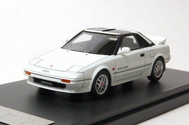 ☆ホビージャパン MARK43 1/43トヨタ MR2 G-リミテッド スーパー チャージャー T バー ルーフ （AW11）トムス ニュー スポーツの画像1