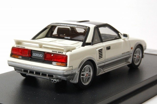 ☆ホビージャパン MARK43 1/43トヨタ MR2 G-リミテッド スーパー チャージャー T バー ルーフ AW11トムスニュースポーツ_画像2