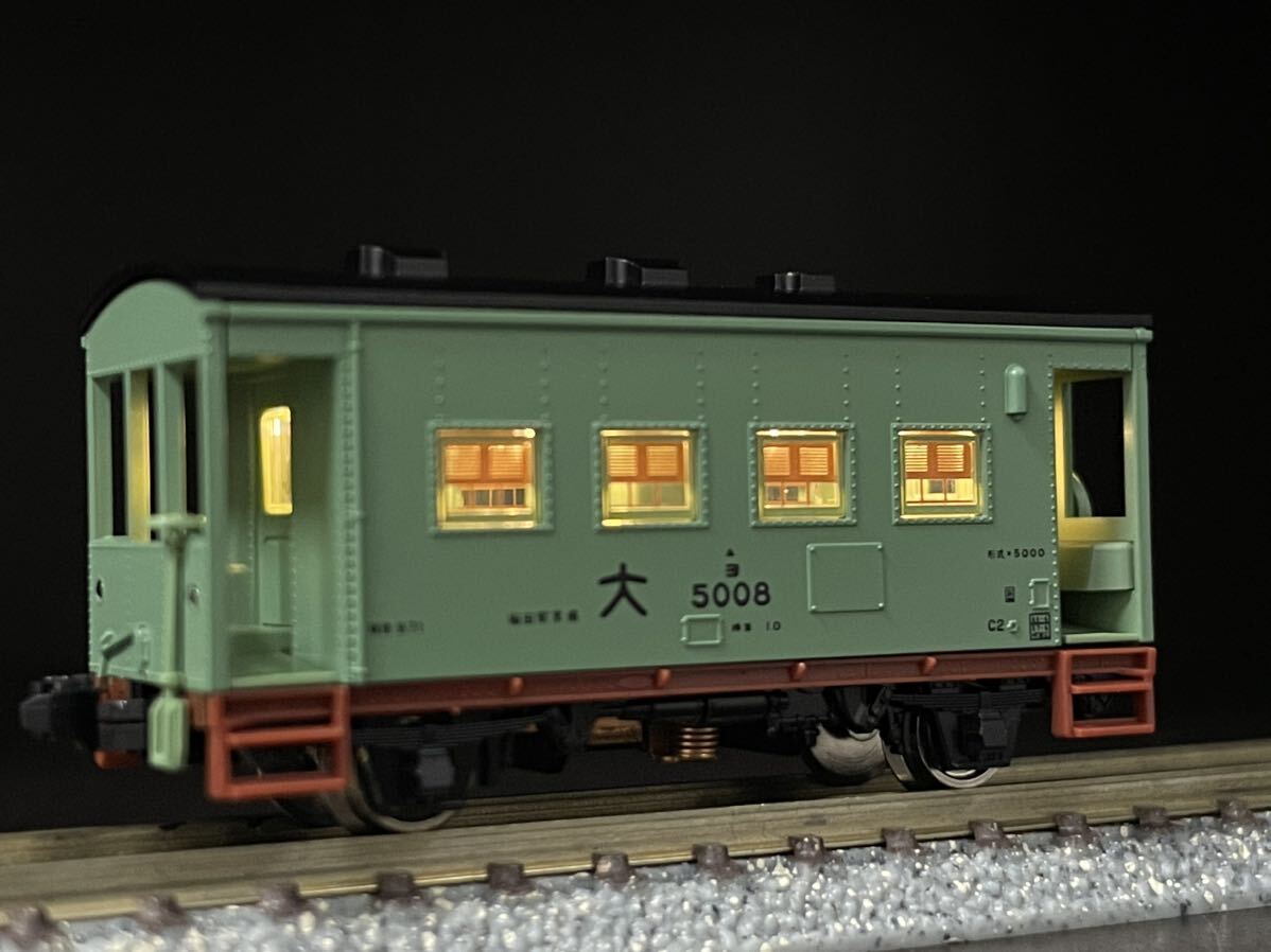 トミックス tomix 京都鉄道博物館 限定 ヨ5000形 5008号車【ブラインド、室内灯付き！】#コンテナ#たから号#EH10#EF66#KATO#EF200#EF210_画像3