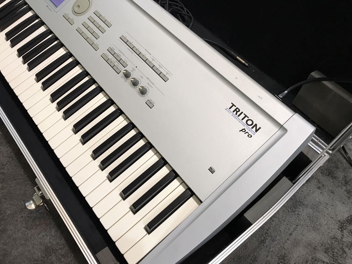 【動作確認済】KORG シンセサイザー TRITON PRO 美品の画像6