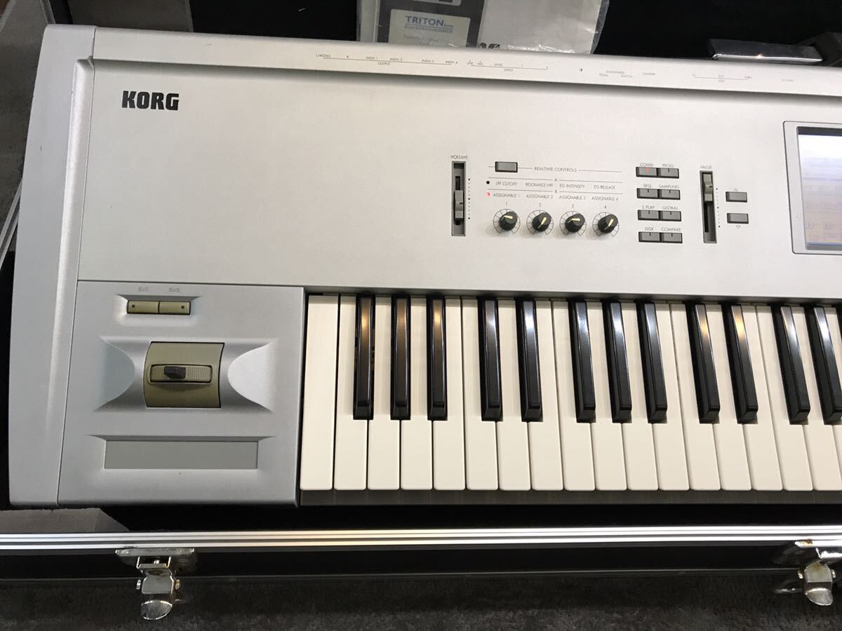 【動作確認済】KORG シンセサイザー TRITON PRO 美品の画像3