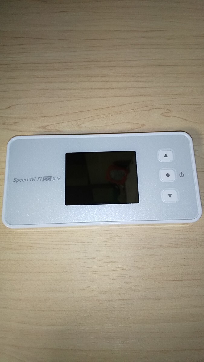 【Speed Wi-Fi 5G X12】UQWiMAX NARO3SWU NEC SIMカード無し_画像1