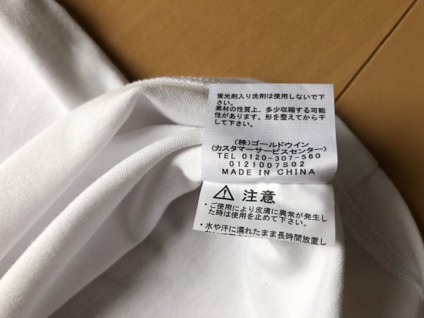 着用回数極少 ノースフェイス THE NORTH FACE メンズ Tシャツ NT321003X Lサイズ ホワイト色 ショートスリーブスモールロゴポケットティーの画像9