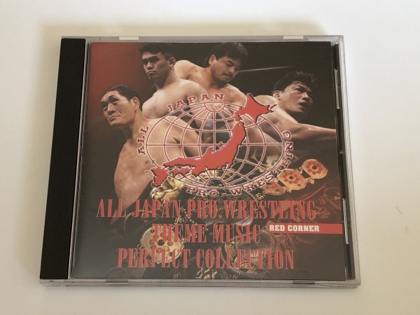 全日本プロレス・テーマ パーフェクトコレクション RED CORNER　プロレス 入場曲 CD　VAP　三沢光春　ジャイアント馬場　ジャンボ鶴田_画像1