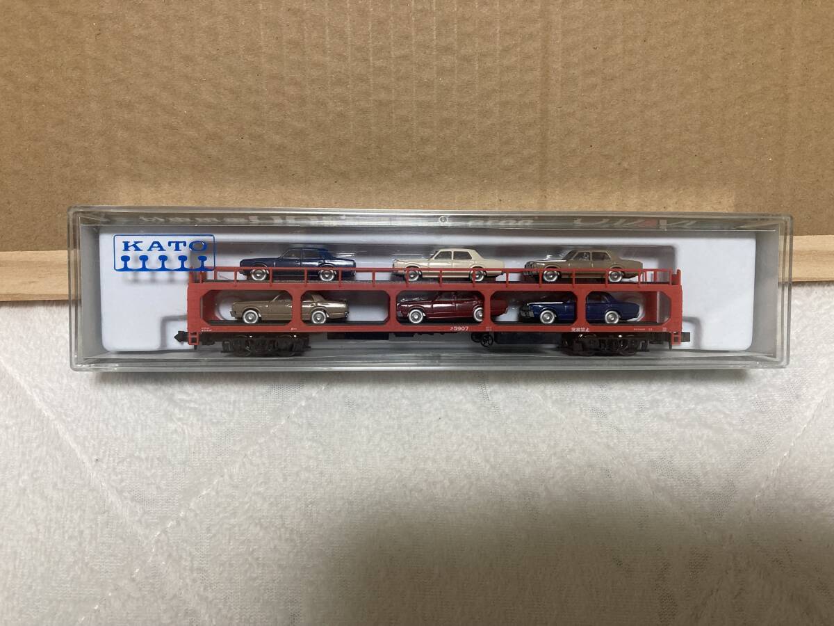 KATO　8018-2　ク5000　乗用車付　未使用品　その③_画像1